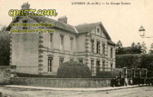 Liverdy En Brie (Seine-et-Marne) - Le Groupe Scolaire