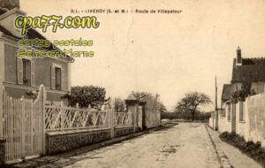 Liverdy En Brie (Seine-et-Marne) - Route de Villepatour