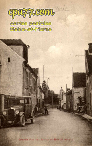 Liverdy En Brie (Seine-et-Marne) - Grande Rue de Liverdy-en-Brie
