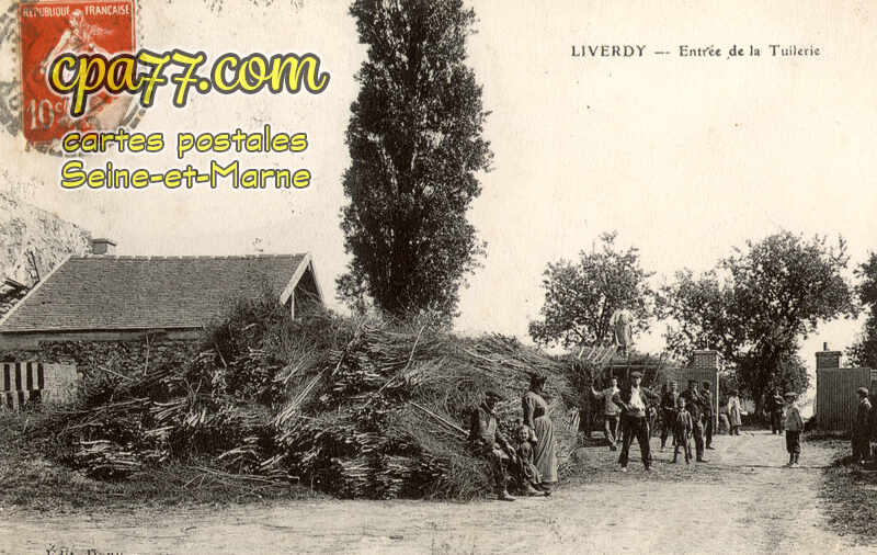 Liverdy En Brie (Seine-et-Marne) - Entrée de la Tuilerie