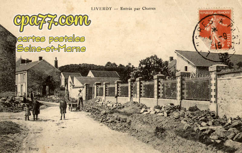Liverdy En Brie (Seine-et-Marne) - Entrée par Chartres