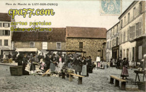 Lizy Sur Ourcq (Seine-et-Marne) - Place du Marché
