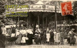 Lizy Sur Ourcq (Seine-et-Marne) - La Fête au Parc – Manège Berthereau