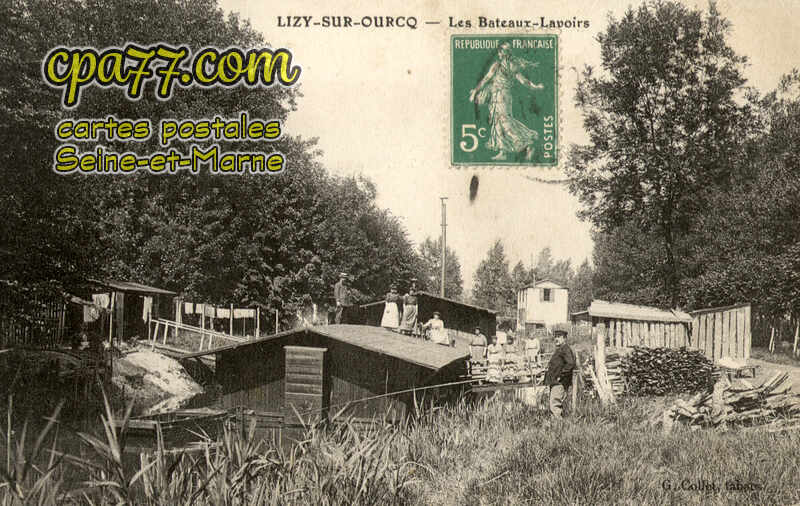 Lizy Sur Ourcq (Seine-et-Marne) - Les Bateaux-Lavoirs