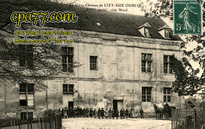 Lizy Sur Ourcq (Seine-et-Marne) - Le Vieux Château (XIIe siècle), côté Nord