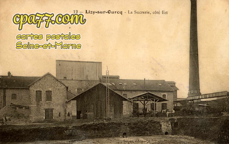 Lizy Sur Ourcq (Seine-et-Marne) - La Sucrerie, côté Est