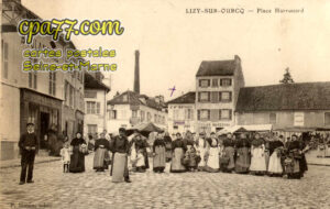 Lizy Sur Ourcq (Seine-et-Marne) - Place Harrouard