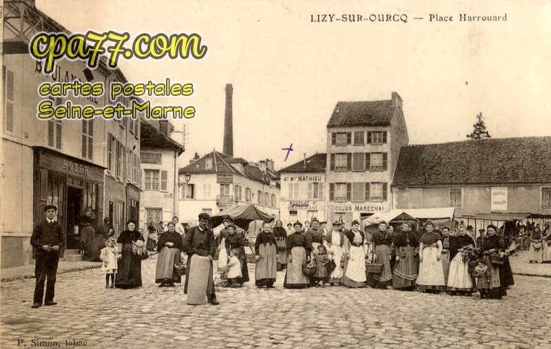 Lizy Sur Ourcq (Seine-et-Marne) - Place Harrouard
