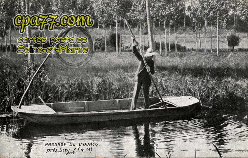 Lizy Sur Ourcq (Seine-et-Marne) - Passage de l&rsquo;Ourcq près Lisy