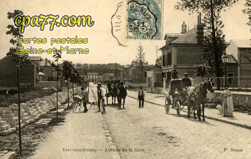 Lizy Sur Ourcq (Seine-et-Marne) - Avenue de la Gare