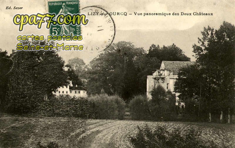 Lizy Sur Ourcq (Seine-et-Marne) - Vue panoramique des Deux Châteaux