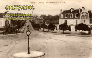 Lizy Sur Ourcq (Seine-et-Marne) - Place et Avenue de la Gare
