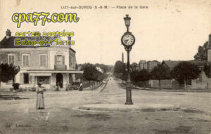 Lizy Sur Ourcq (Seine-et-Marne) - Place de la Gare