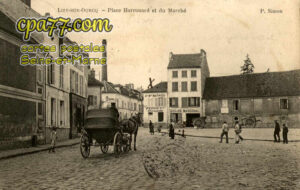 Lizy Sur Ourcq (Seine-et-Marne) - Place Harrouard et du Marché