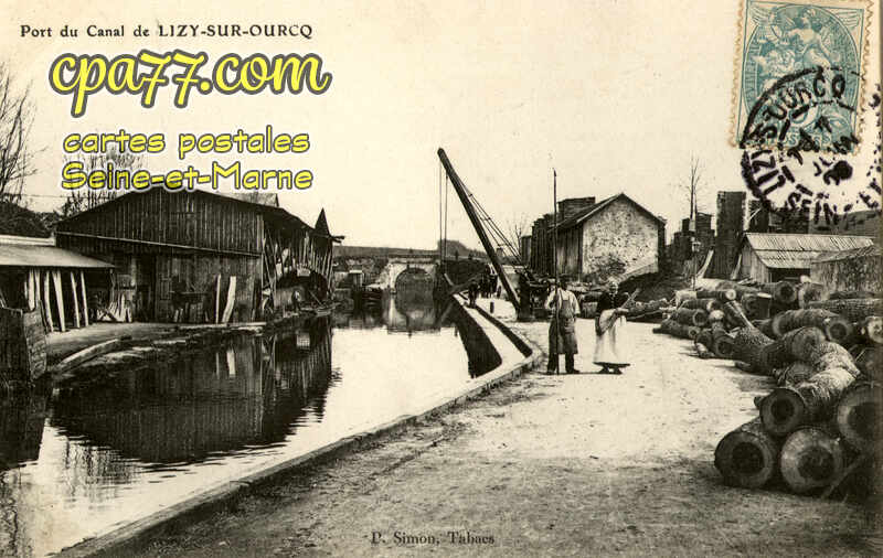 Lizy Sur Ourcq (Seine-et-Marne) - Port du Canal