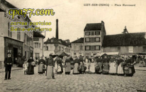 Lizy Sur Ourcq (Seine-et-Marne) - Place Harrouard