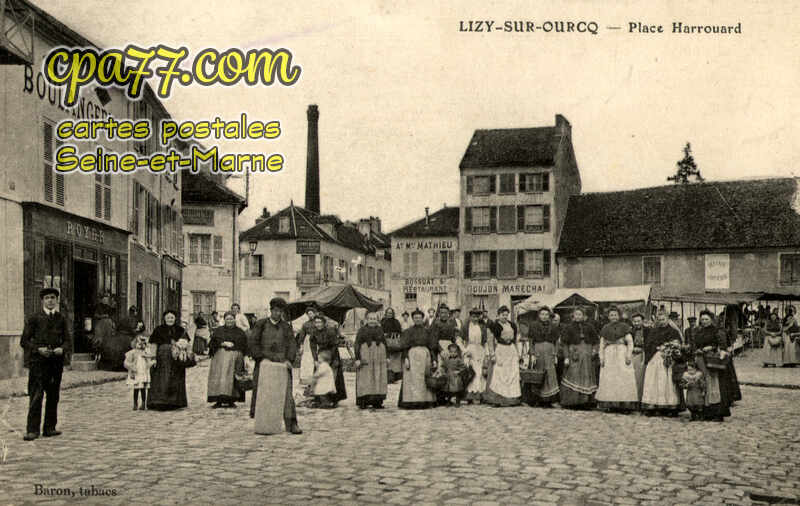 Lizy Sur Ourcq (Seine-et-Marne) - Place Harrouard