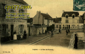 Lognes (Seine-et-Marne) - La Rue de Noisiel