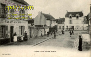 Lognes (Seine-et-Marne) - La Rue de Noisiel