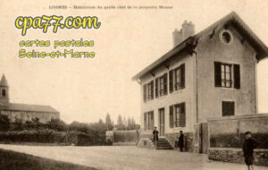 Lognes (Seine-et-Marne) - Habitation du garde chef de la propriété Menier