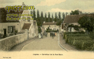 Lognes (Seine-et-Marne) - Carrefour de la Rue Baco