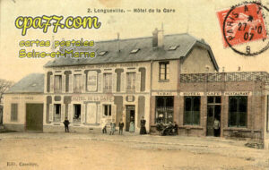 Longueville (Seine-et-Marne) - Hôtel de la Gare