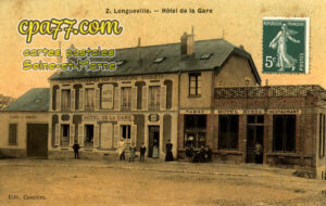 Longueville (Seine-et-Marne) - Hôtel de la Gare