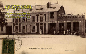 Longueville (Seine-et-Marne) - Hôtel de la Gare
