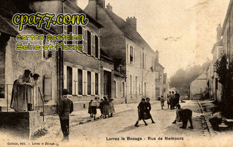 Lorrez Le Bocage Préaux (Seine-et-Marne) - Rue de Nemours