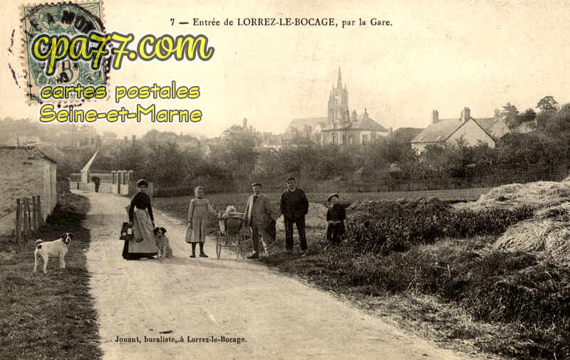 Lorrez Le Bocage Préaux (Seine-et-Marne) - Entrée par la Gare