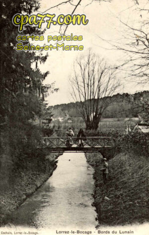 Lorrez Le Bocage Préaux (Seine-et-Marne) - Bords du Lunain