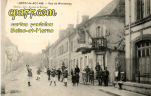 Lorrez Le Bocage Préaux (Seine-et-Marne) - Rue de Montereau