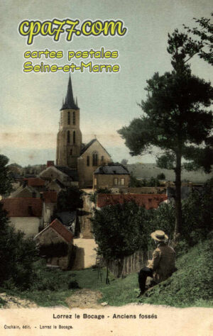 Lorrez Le Bocage Préaux (Seine-et-Marne) - Anciens fossés