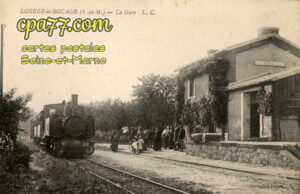Lorrez Le Bocage Préaux (Seine-et-Marne) - La Gare