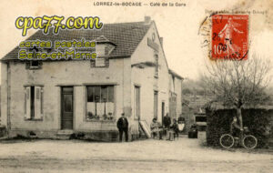 Lorrez Le Bocage Préaux (Seine-et-Marne) - Café de la Gare
