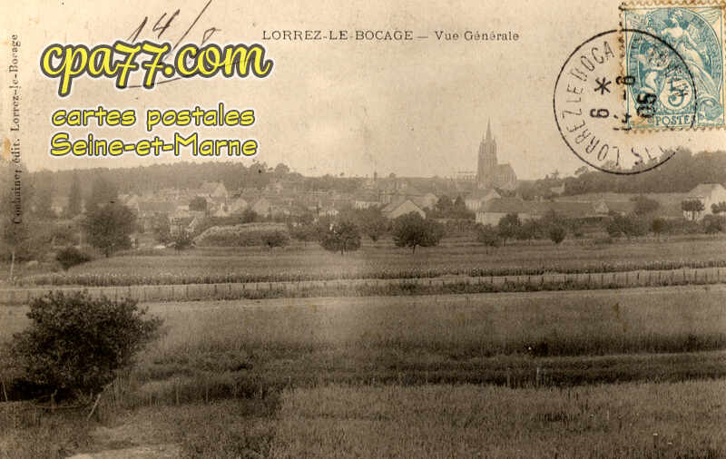 Lorrez Le Bocage Préaux (Seine-et-Marne) - Vue générale