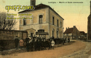 Lumigny Nesles Ormeaux (Seine-et-Marne) - Mairie et Ecole communale