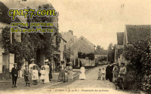 Luzancy (Seine-et-Marne) - Promenade des Jardinets