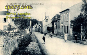 Luzancy (Seine-et-Marne) - L&rsquo;Entrée du Pays
