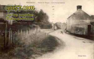 Machault (Seine-et-Marne) - Route de Nangis – Côté Fontainebleau