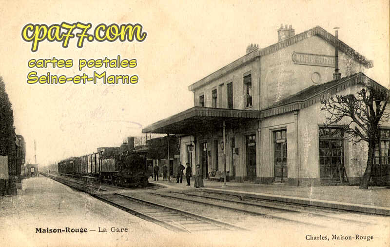 Maison Rouge En Brie (Seine-et-Marne) - La Gare