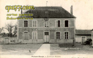 Maison Rouge En Brie (Seine-et-Marne) - Ecole et Mairie