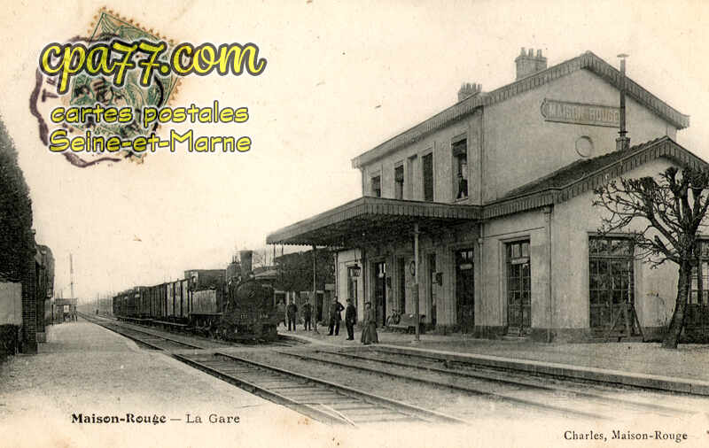 Maison Rouge En Brie (Seine-et-Marne) - La Gare