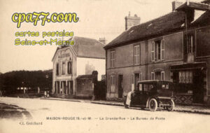 Maison Rouge En Brie (Seine-et-Marne) - La Grande-Rue – Le Bureau de Poste