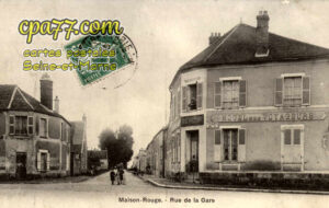Maison Rouge En Brie (Seine-et-Marne) - Rue de la Gare