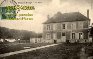 Maison Rouge En Brie (Seine-et-Marne) - La Mairie