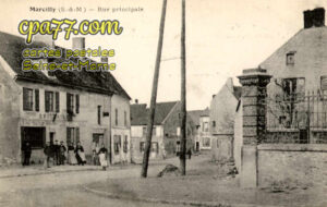 Marcilly (Seine-et-Marne) - Rue principale