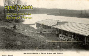 Mareuil Lès Meaux (Seine-et-Marne) - Bateau à laver des Rouazes
