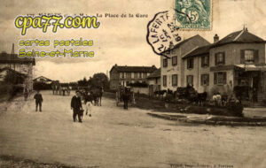 Marles En Brie (Seine-et-Marne) - La Place de la Gare