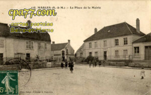 Marles En Brie (Seine-et-Marne) - La Place de la Mairie